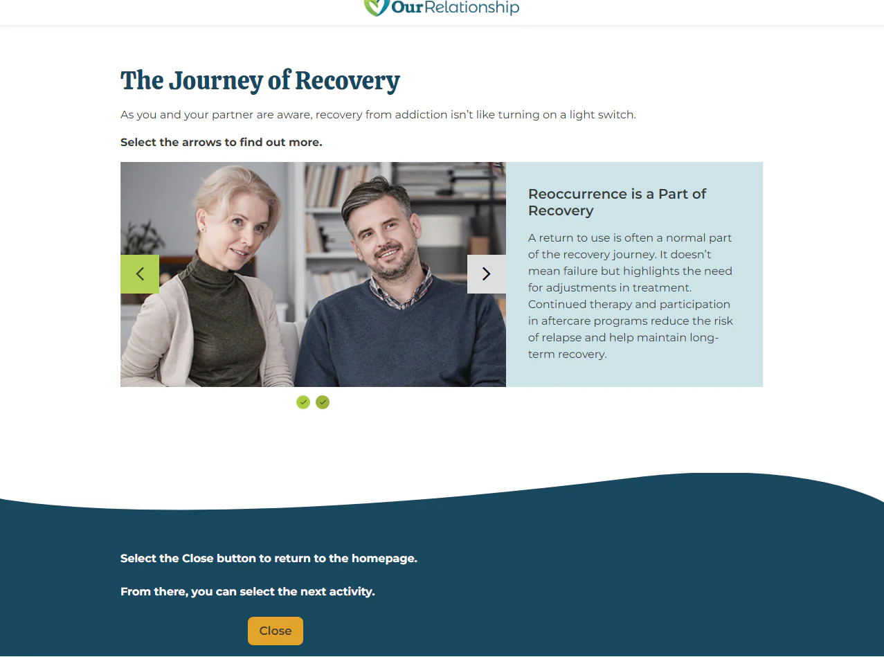 OurRelationship LMS course finder