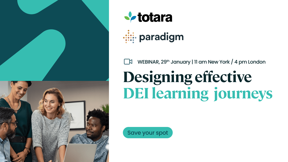 Designing Effective DEI Learning Journeys - Totara Learning
