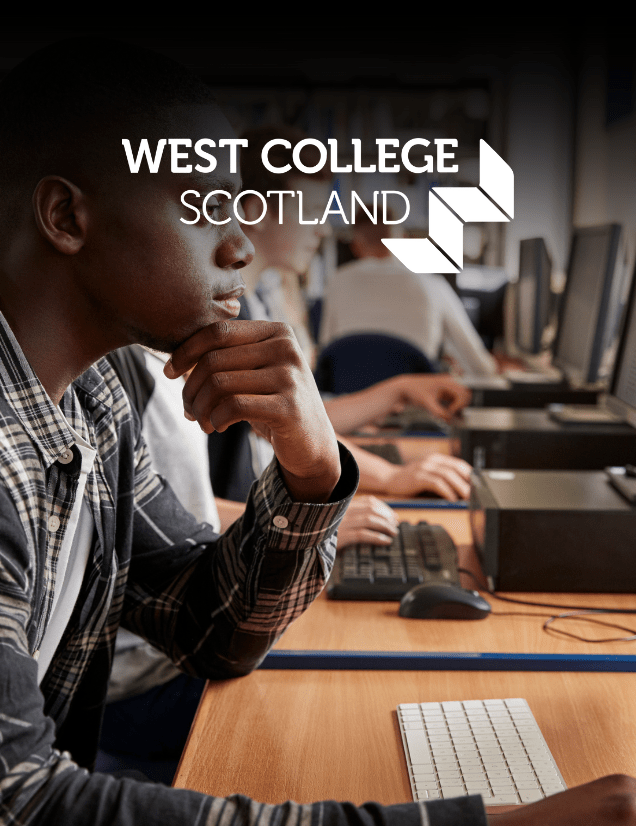 West College Scotland Tile