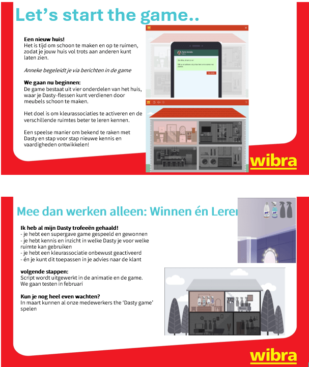 Ein Kurs in einem LMS mit einem interaktiven Spiel