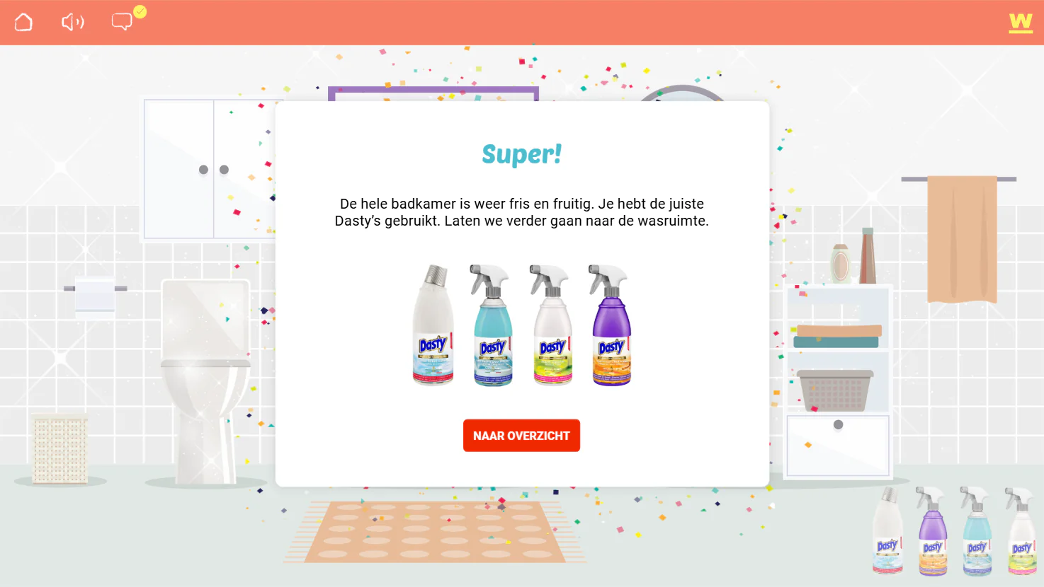 Un curso en un LMS con un juego interactivo