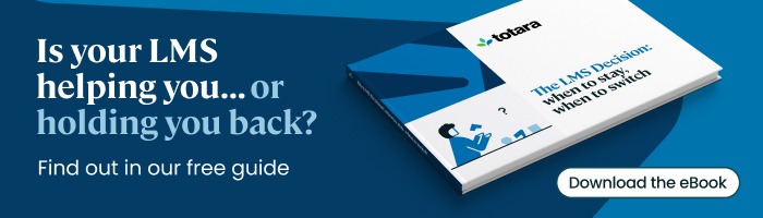 LMS evaluation banner