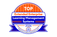 award badge that shows Totara is a top extended enterprise LMS 2026