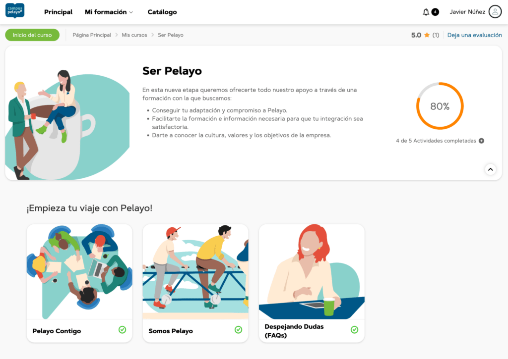 Pelayo LMS solution